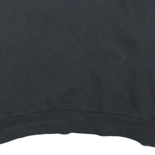 Adidas Men's Black XL Crew Neck Pullover Sweatshirt Sports Style