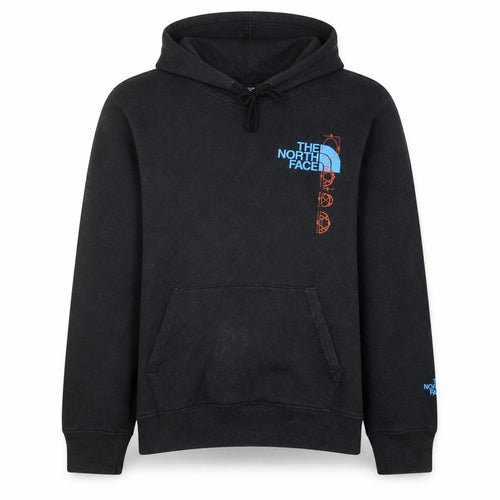 The North Face Men's Black Pullover Hoodie M Graphic Logo Outdoor