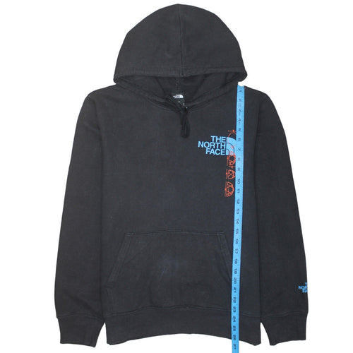 The North Face Men's Black Pullover Hoodie M Graphic Logo Outdoor