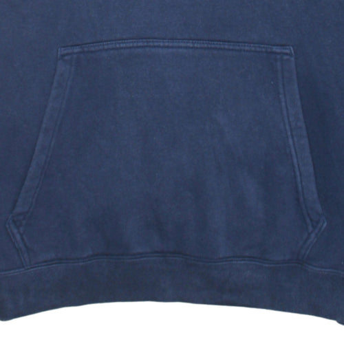 Nike Men's Blue Pullover Hoodie M Logo Fleece Sweatshirt