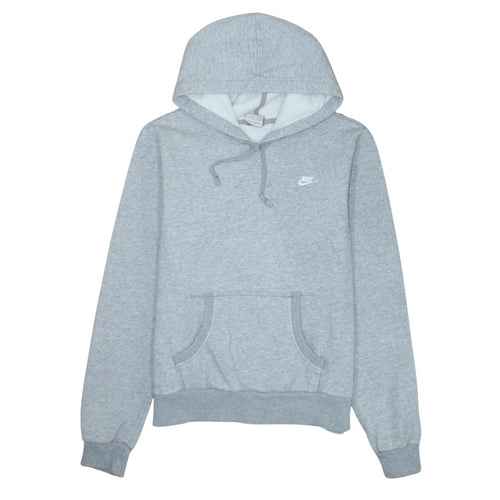 Nike Women’s Grey XL Pullover Hoodie Jumper Classic Logo Sweatshirt