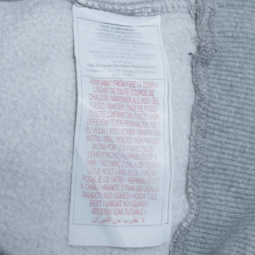 Nike Women’s Grey XL Pullover Hoodie Jumper Classic Logo Sweatshirt