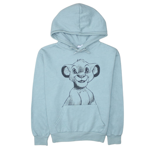 Disney Primark Cares Women Blue Simba Pullover Hoodie 2XS
