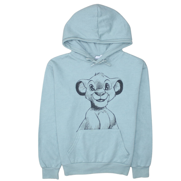 Disney Primark Cares Women Blue Simba Pullover Hoodie 2XS