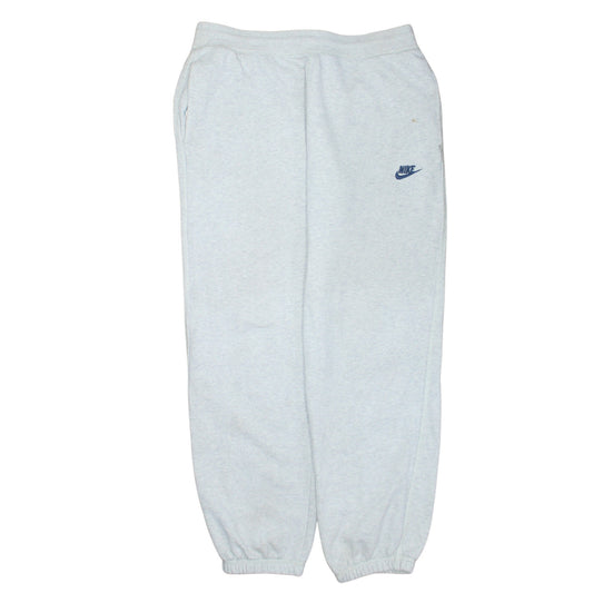 Nike Men's Grey Large Sweatpants Jogger Trousers 80% Cotton