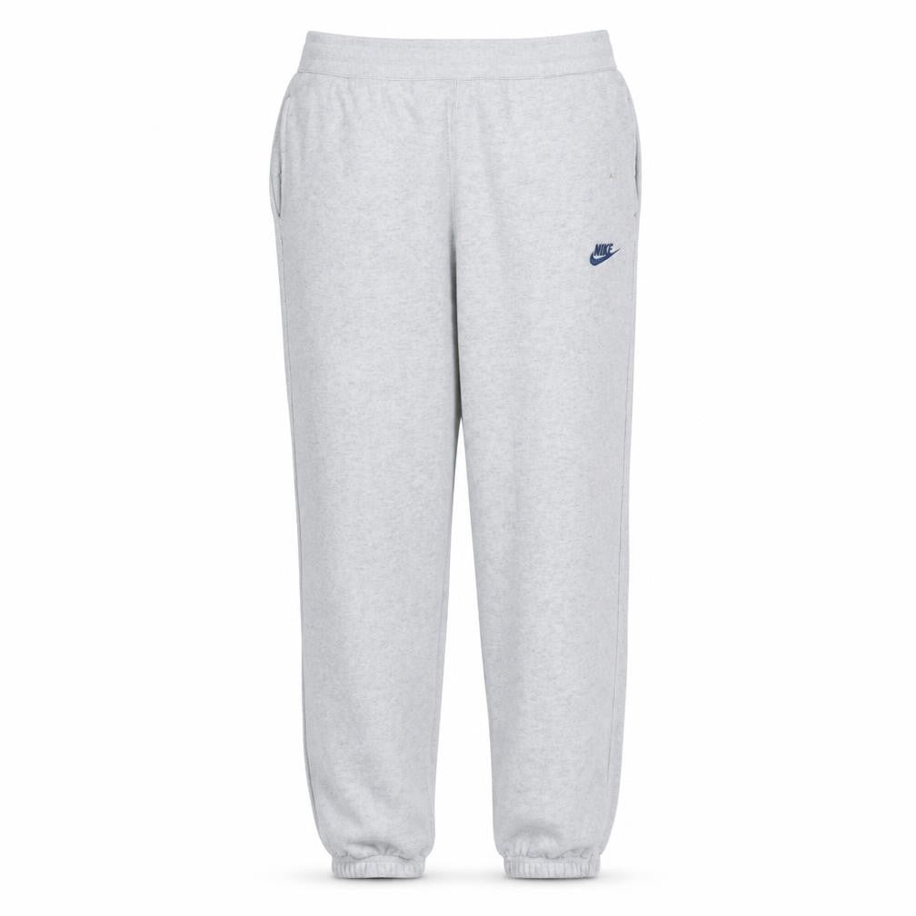 Front view of Nike Men's Grey Large Sweatpants Jogger Trousers 80% Cotton