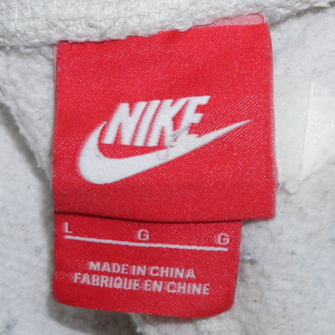 Nike Men's Grey Large Sweatpants Jogger Trousers 80% Cotton