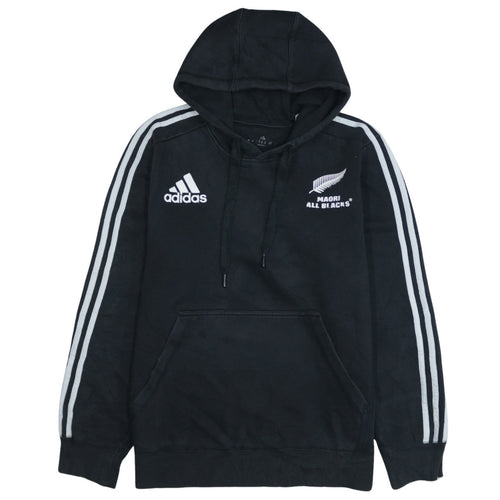 Adidas Men’s Black Maori All Blacks Pullover Hoodie Size M