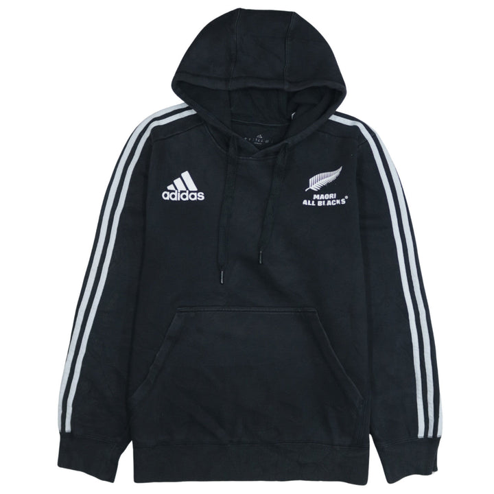 Adidas Men’s Black Maori All Blacks Pullover Hoodie Size M