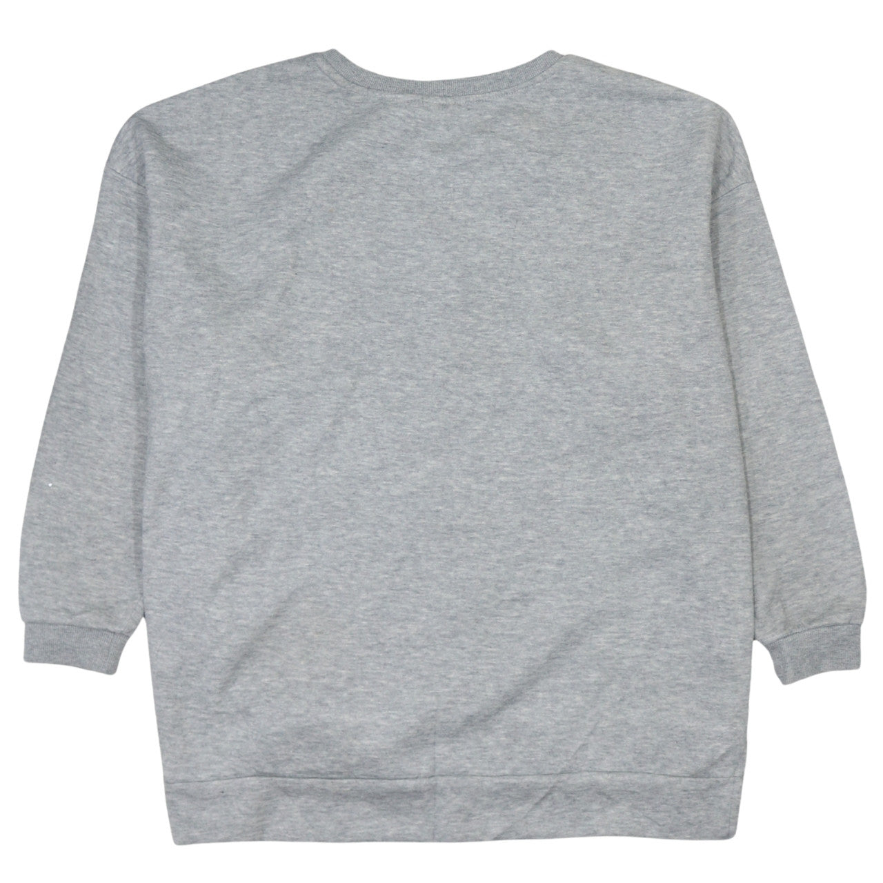Disney Women Grey Mickey Mouse Graphic Pullover Sweatshirt L