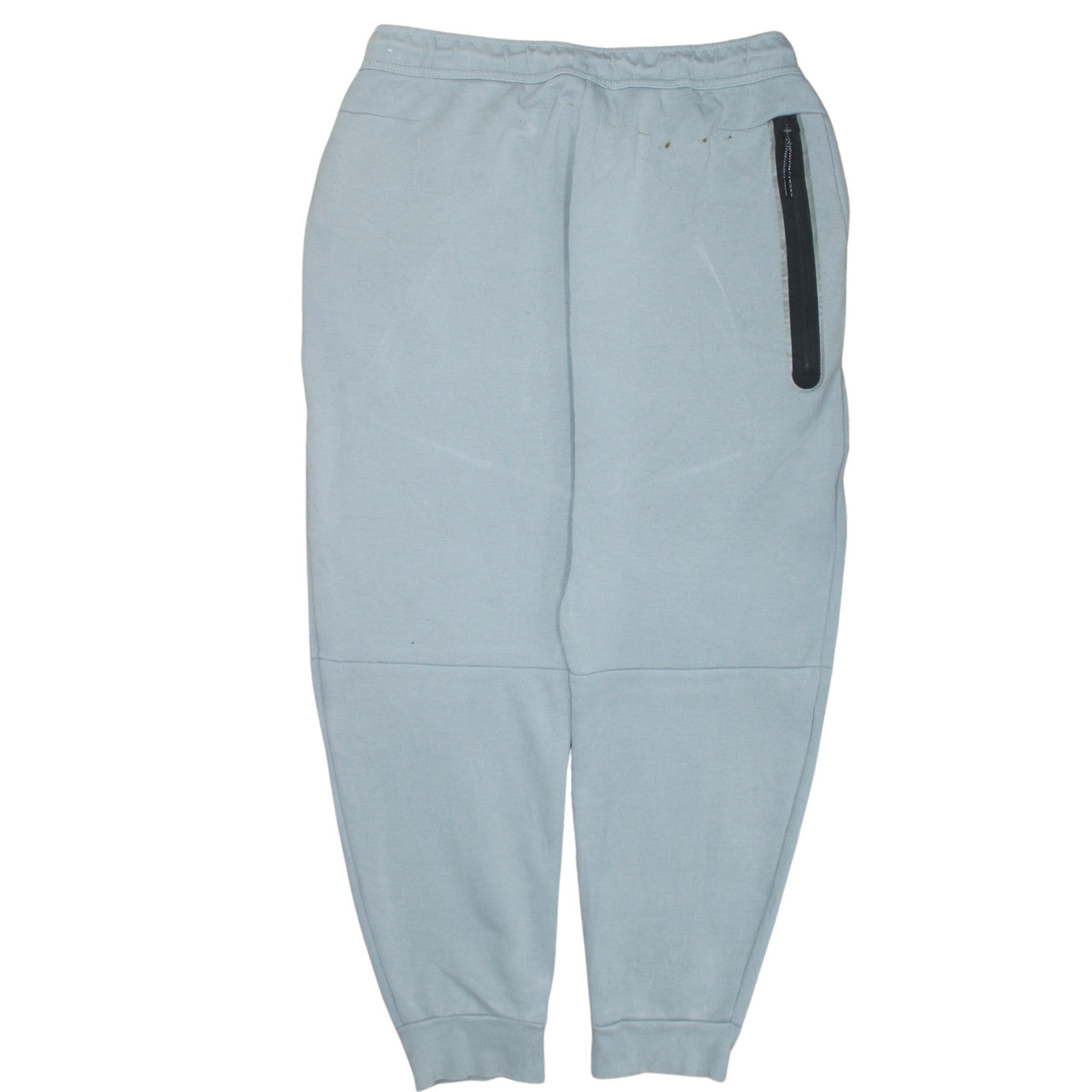 Nike Men's Grey Jogger Sweatpants L Tapered Fit Drawstring Soft Cotton
