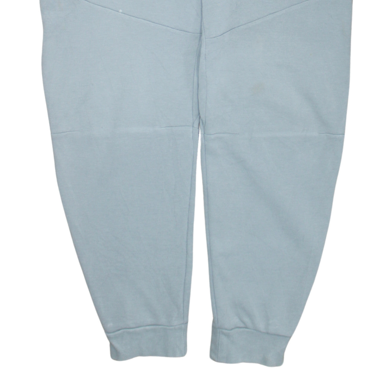 Nike Men's Grey Jogger Sweatpants L Tapered Fit Drawstring Soft Cotton