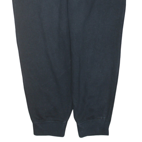 Nike Womens Black L Jogger Fleece Sweatpants Cotton Blend Activewear