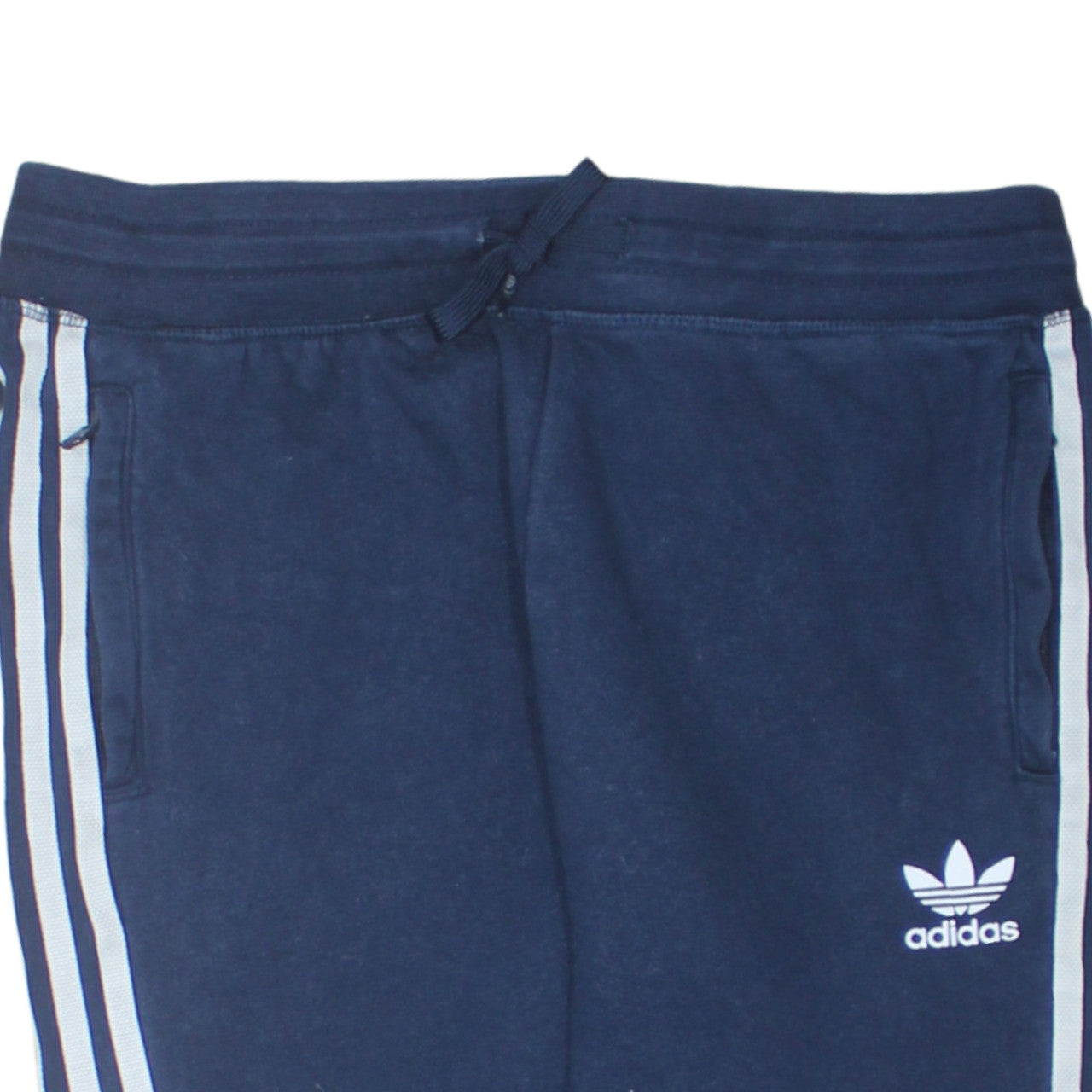 Adidas Boys Blue 13-14 Years Jogger Trousers with Side Stripes