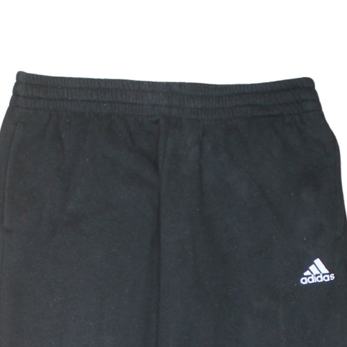 adidas Boys Black Jogger Sweatpants 16 Years Regular Fit Activewear Trousers