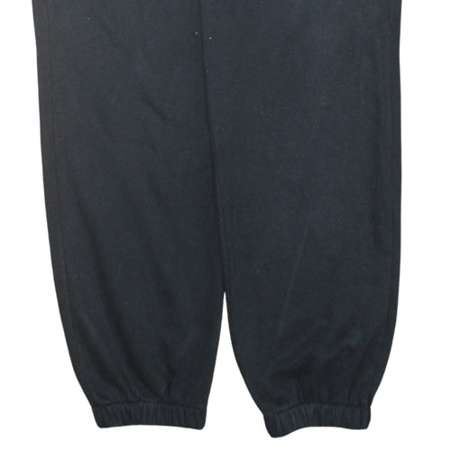 adidas Boys Black Jogger Sweatpants 16 Years Regular Fit Activewear Trousers