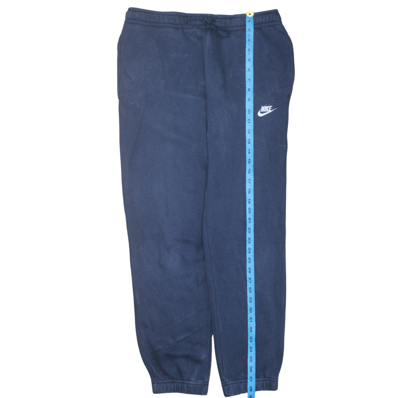 Nike Men's Blue Jogger Sweatpants M Regular Fit Fleece Trousers