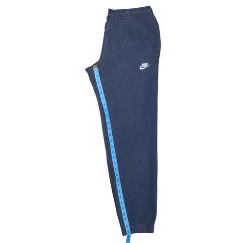 Nike Men's Blue Jogger Sweatpants M Regular Fit Fleece Trousers