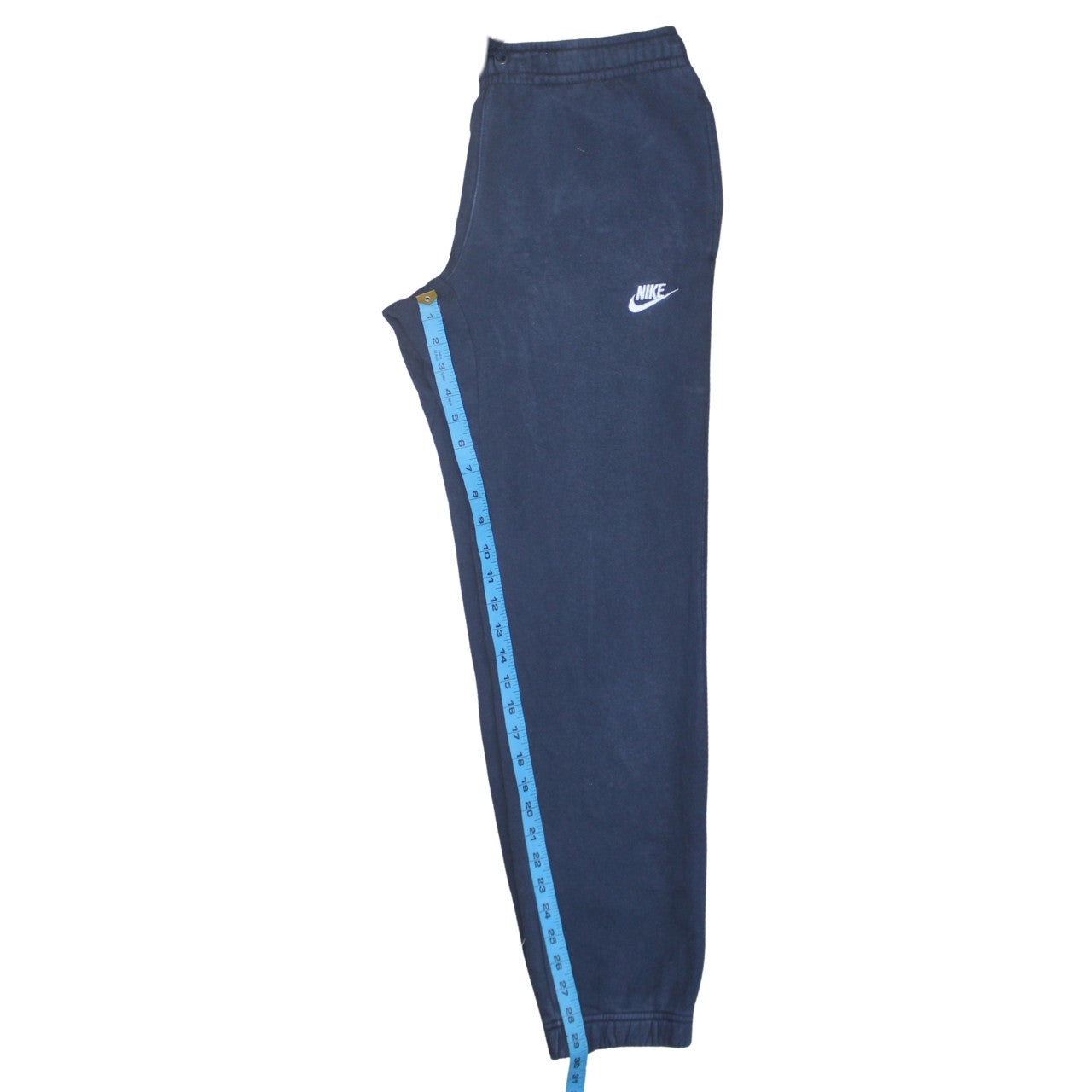 Nike Men's Blue Jogger Sweatpants M Regular Fit Fleece Trousers