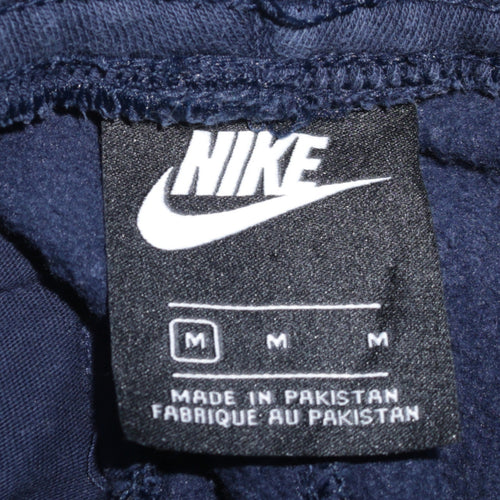 Nike Men's Blue Jogger Sweatpants M Regular Fit Fleece Trousers