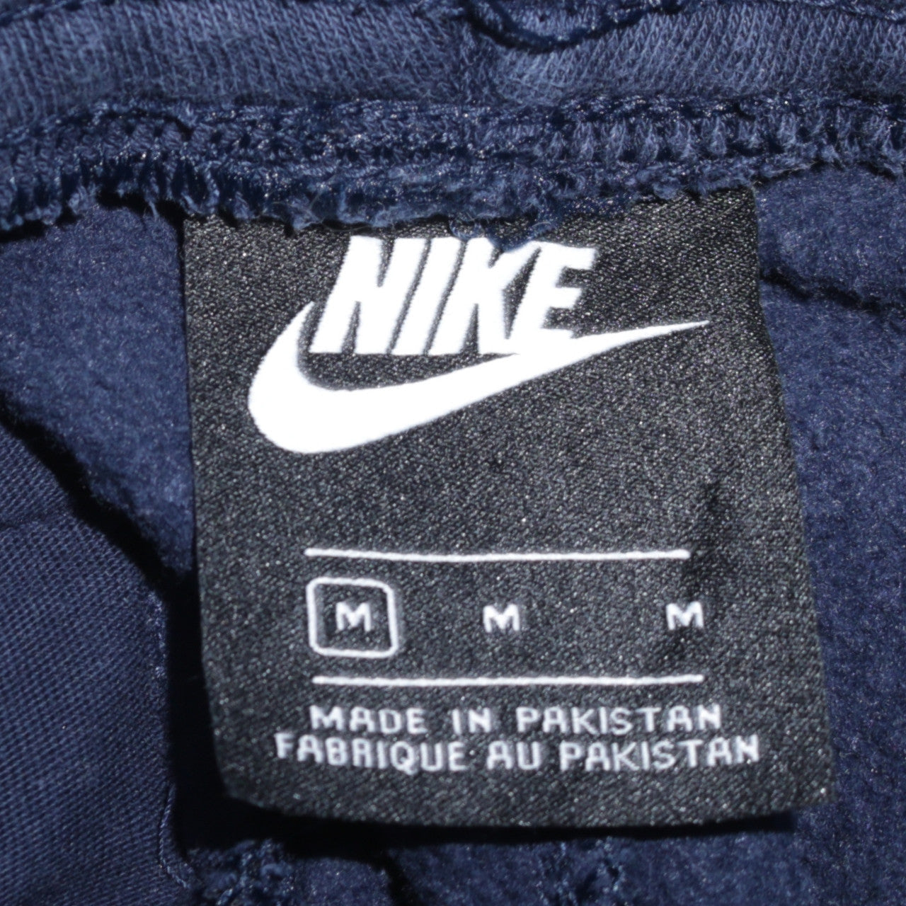Nike Men's Blue Jogger Sweatpants M Regular Fit Fleece Trousers