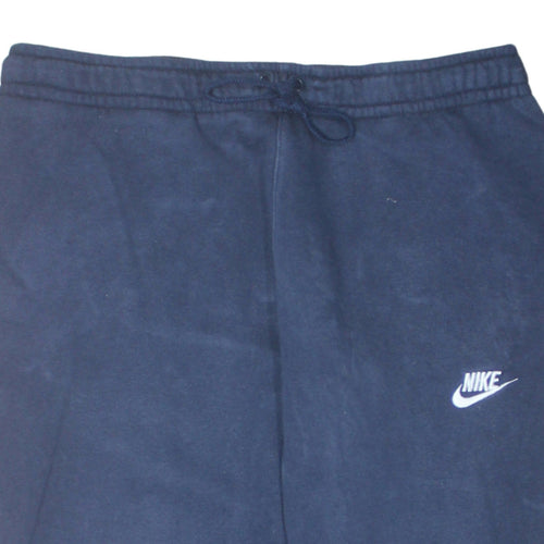 Nike Men's Blue Jogger Sweatpants M Regular Fit Fleece Trousers