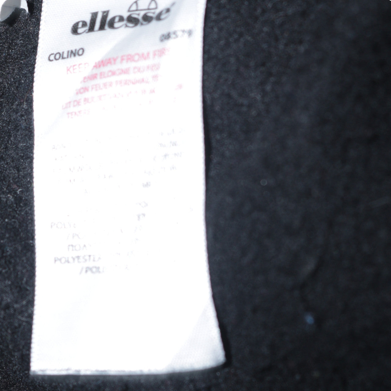 Ellesse Men's Black Fleece Jogger Sweatpants Size M