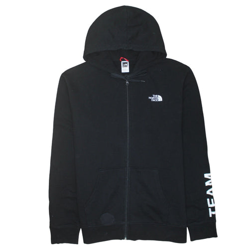 The North Face Men's Black XL Full Zip Hoodie Team Graphic
