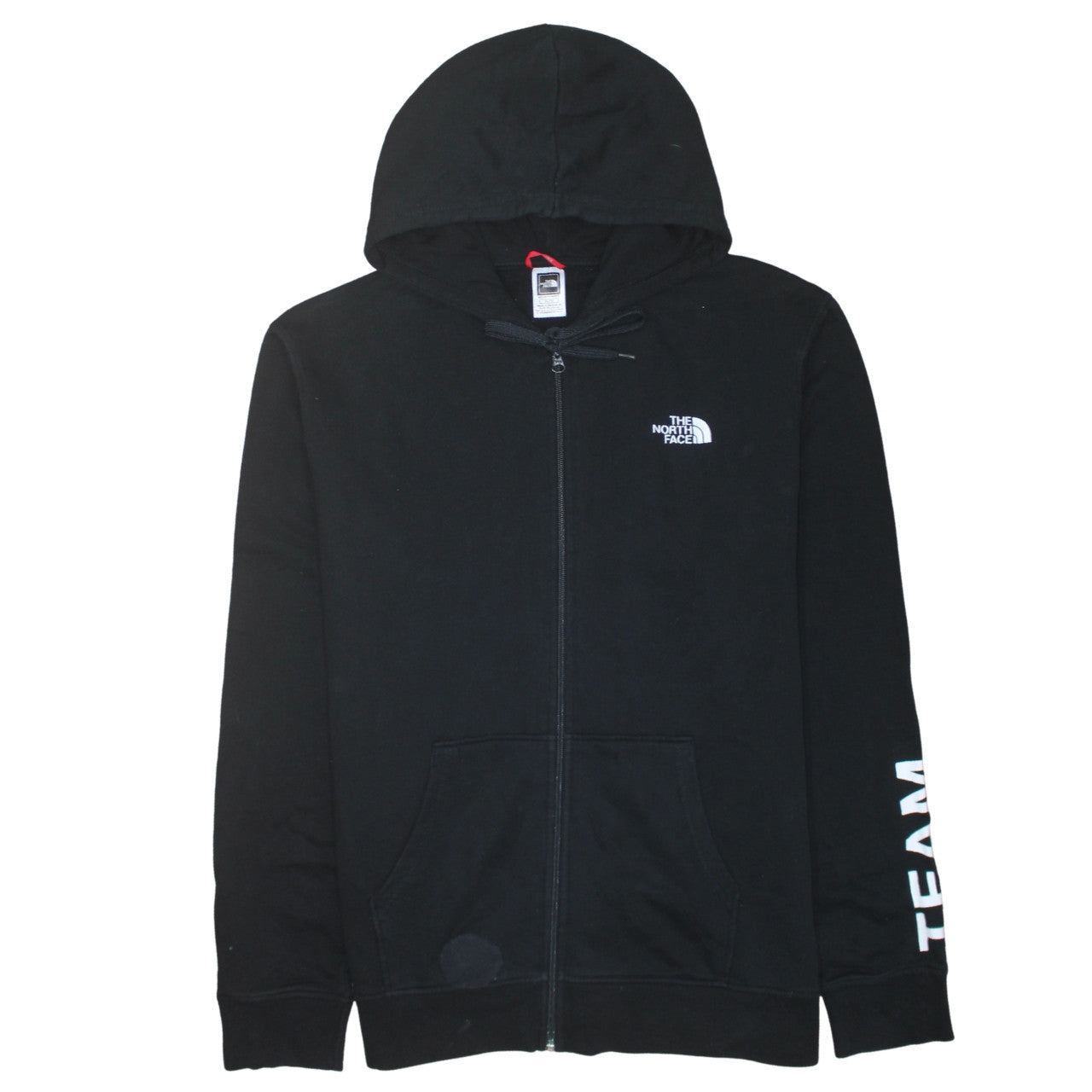 The North Face Men's Black XL Full Zip Hoodie Team Graphic
