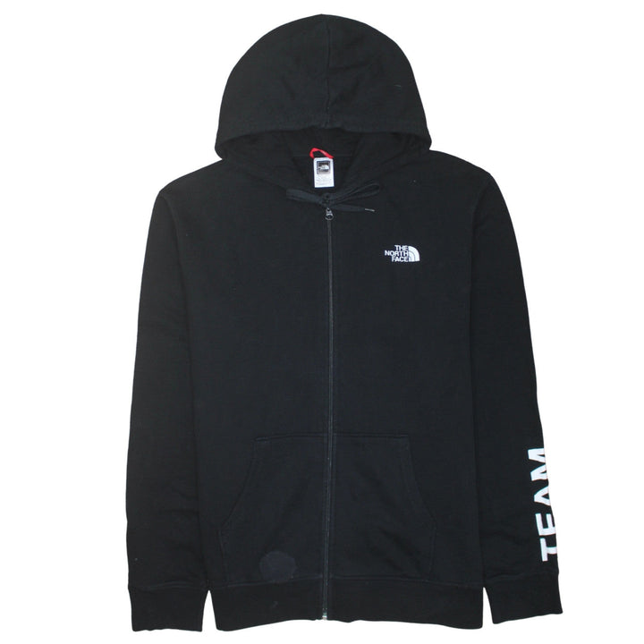 The North Face Men's Black XL Full Zip Hoodie Team Graphic