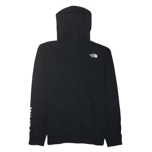 The North Face Men's Black XL Full Zip Hoodie Team Graphic