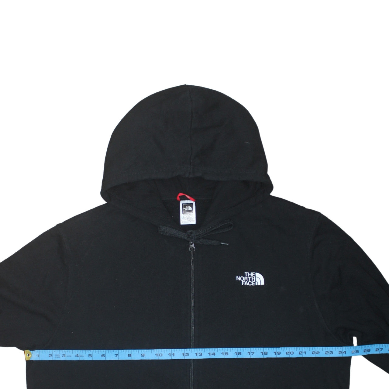 The North Face Men's Black XL Full Zip Hoodie Team Graphic
