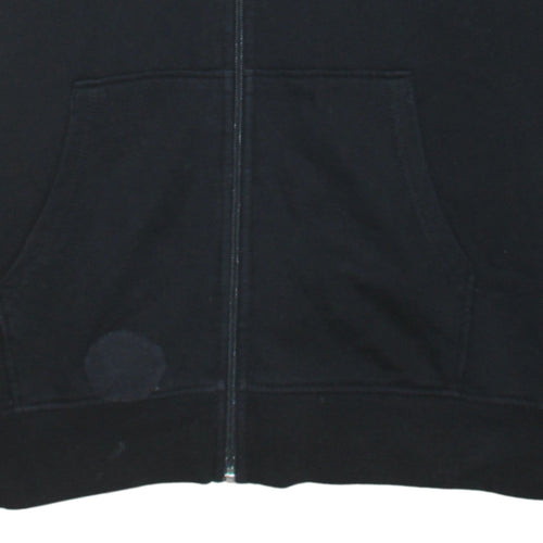 The North Face Men's Black XL Full Zip Hoodie Team Graphic