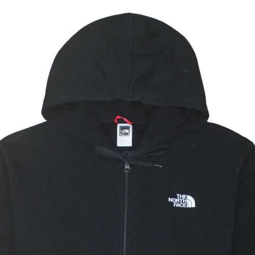 The North Face Men's Black XL Full Zip Hoodie Team Graphic