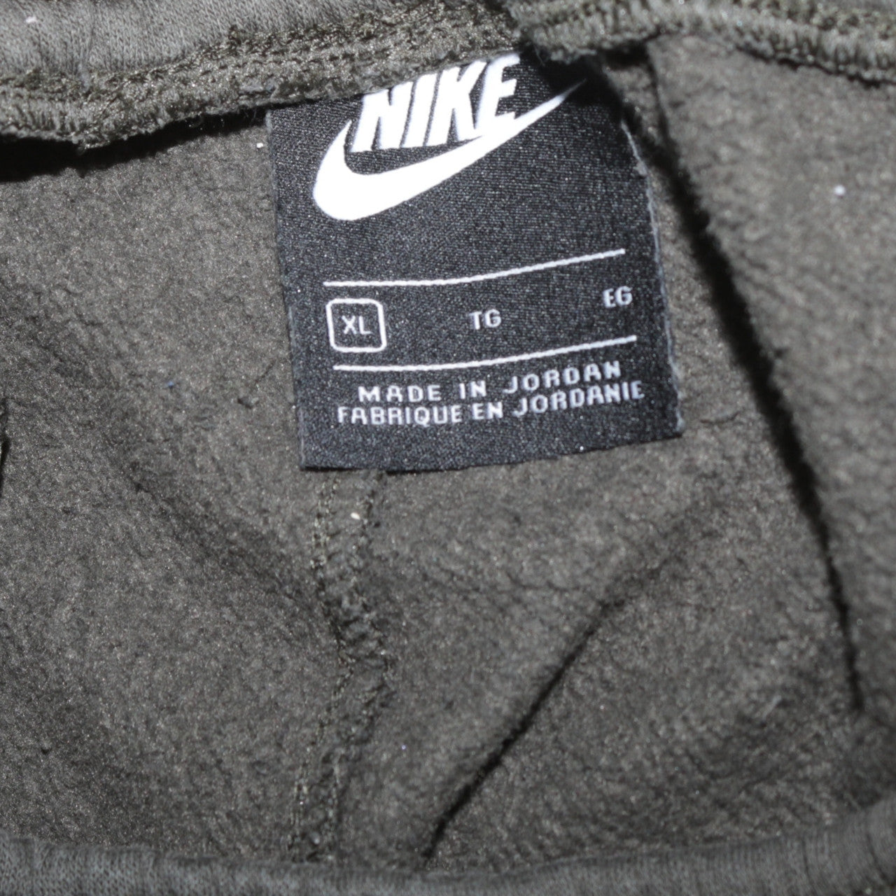 Nike Womens Black XL Fleece Jogger Sweatpants Activewear Trousers