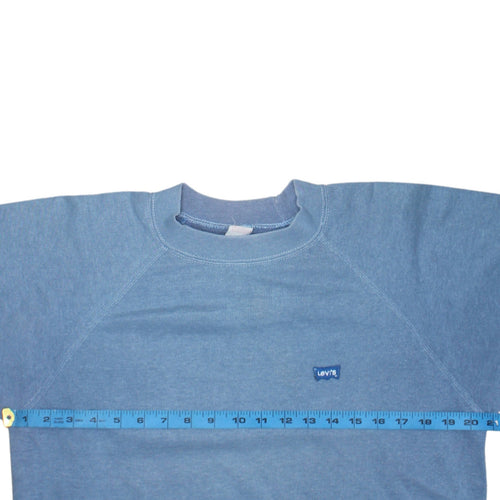 Levi's Men's Blue Crew Neck Pullover Sweatshirt Medium