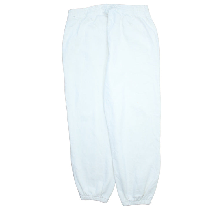 Nike Women's White XL Fleece Jogger Sweatpants Activewear Trousers