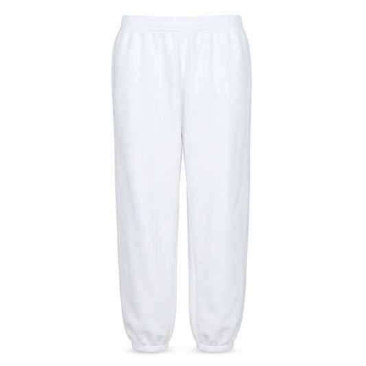 Nike Women's White XL Fleece Jogger Sweatpants Activewear Trousers