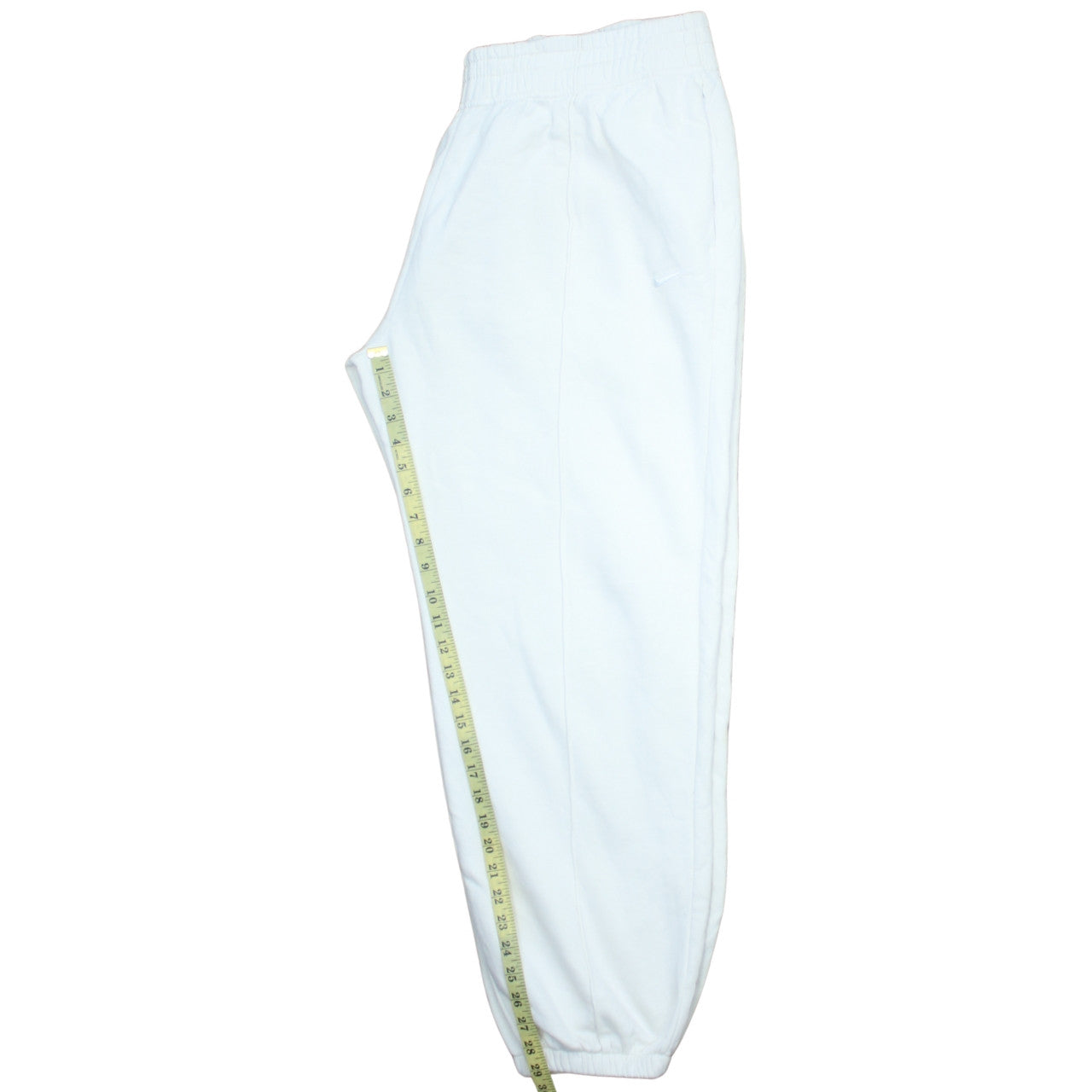 Nike Women's White XL Fleece Jogger Sweatpants Activewear Trousers