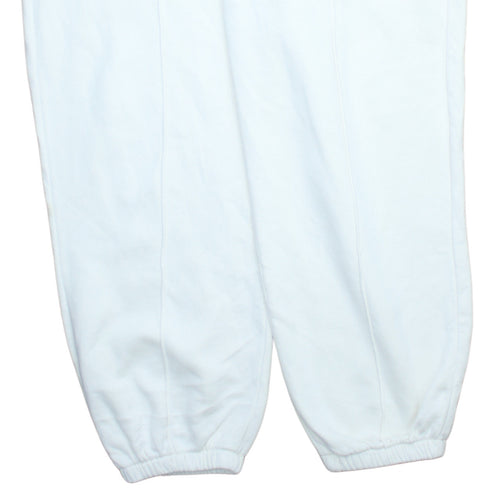 Nike Women's White XL Fleece Jogger Sweatpants Activewear Trousers