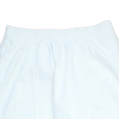 Nike Women's White XL Fleece Jogger Sweatpants Activewear Trousers