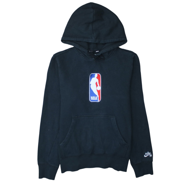 Nike SB Womens Black XS Pullover Hoodie NBA Logo Cotton Blend