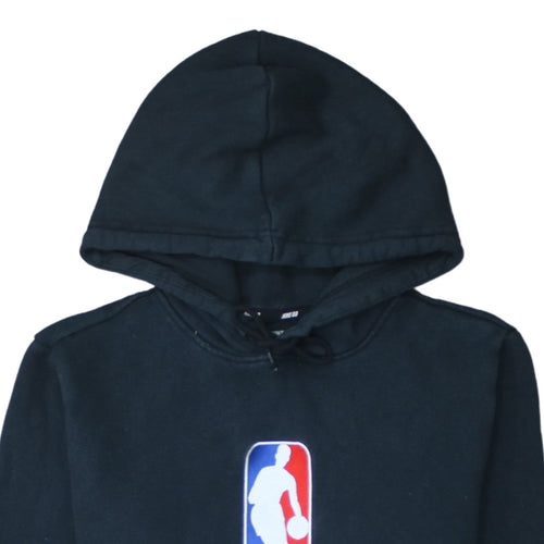 Nike SB Womens Black XS Pullover Hoodie NBA Logo Cotton Blend