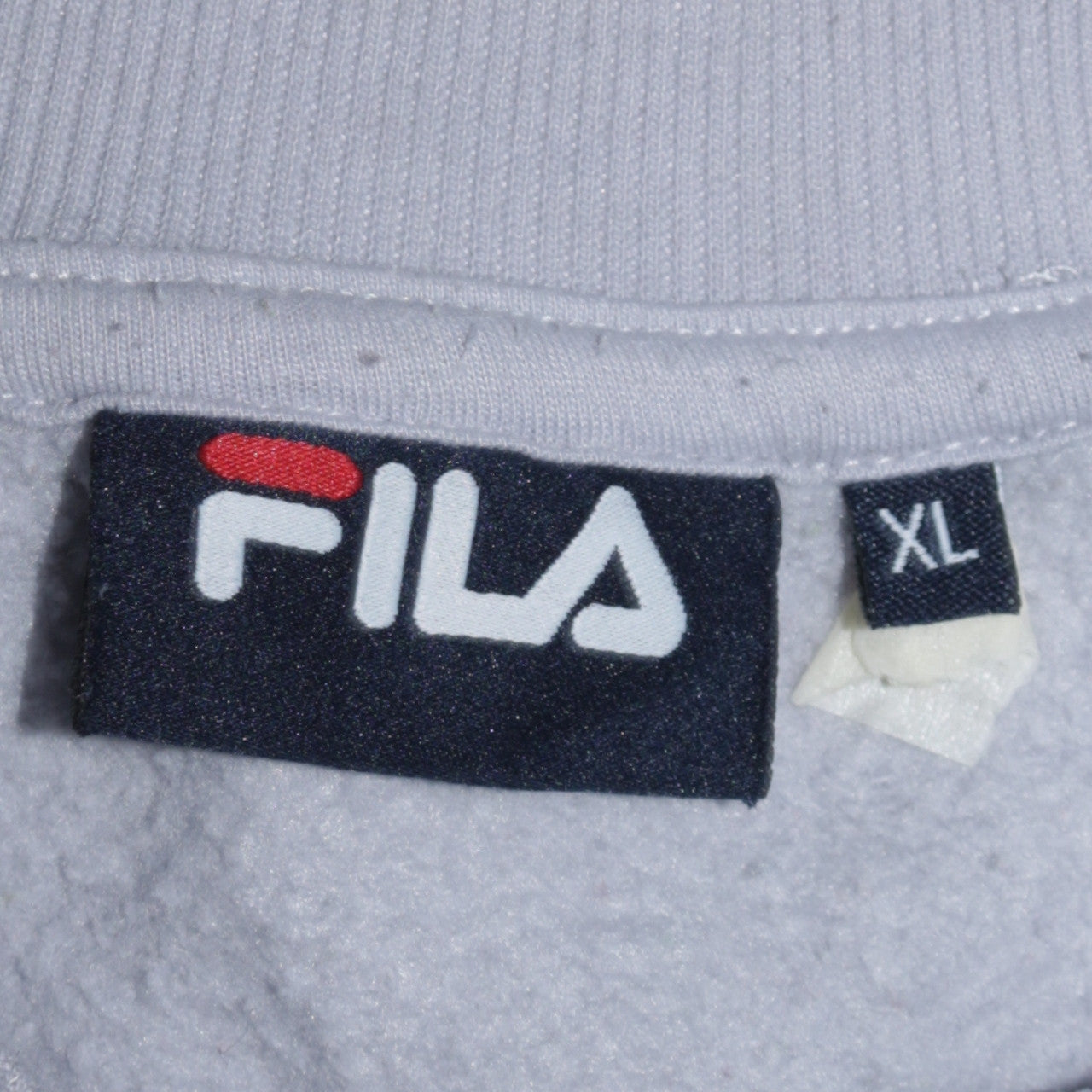 FILA Women’s Light Blue XL Crew Neck Pullover Sweatshirt