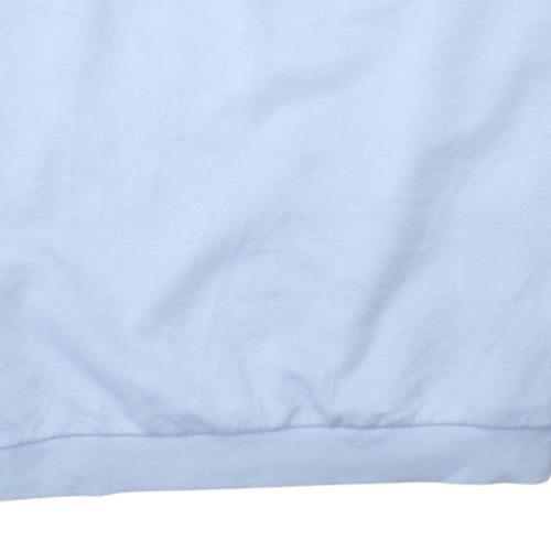 FILA Women’s Light Blue XL Crew Neck Pullover Sweatshirt