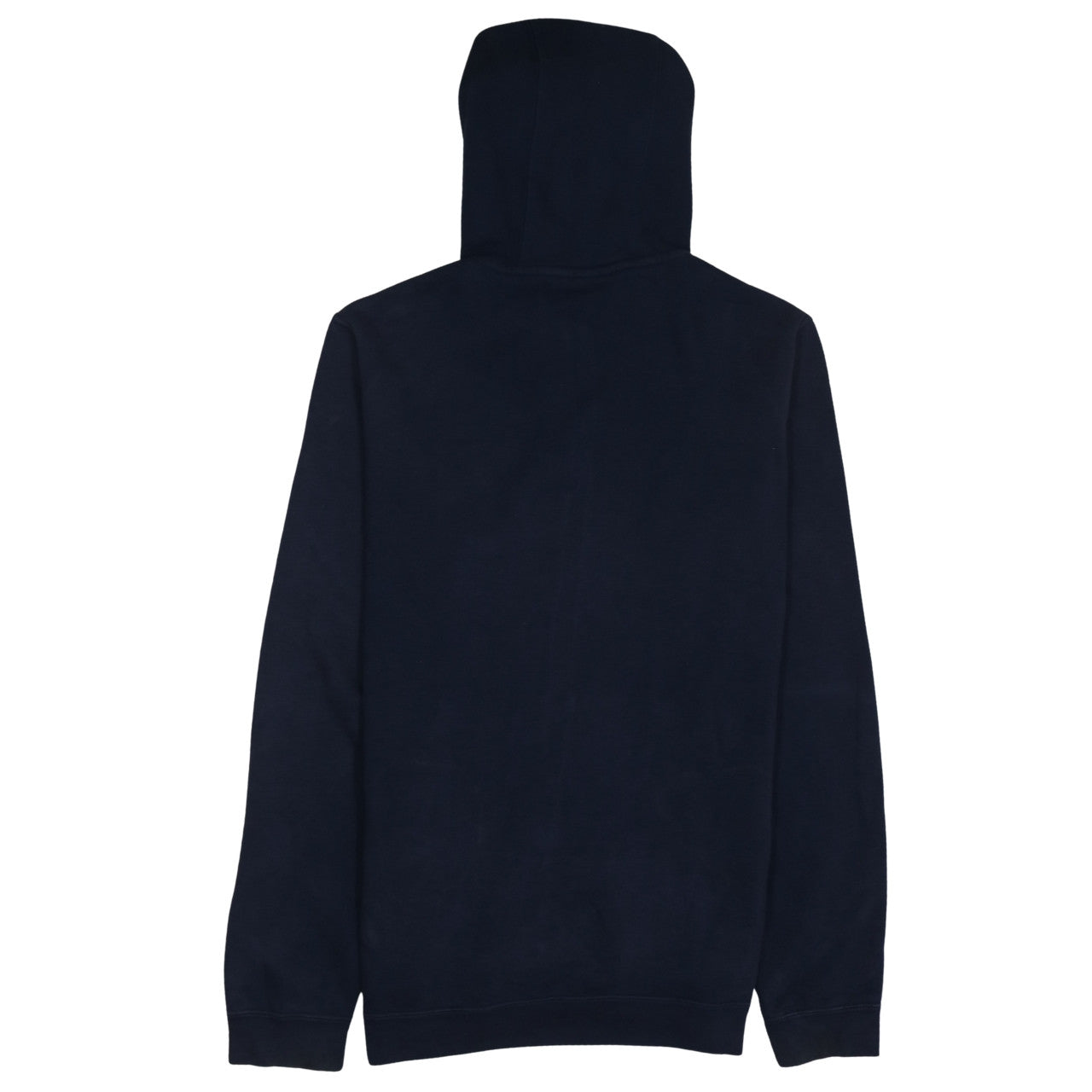 Nike Men's Blue Full Zip Hoodie L Logo Fleece Sweatshirt