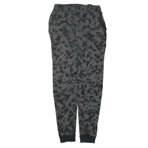 Nike Men's Grey Camouflage Jogger Trousers Size S Cotton Blend