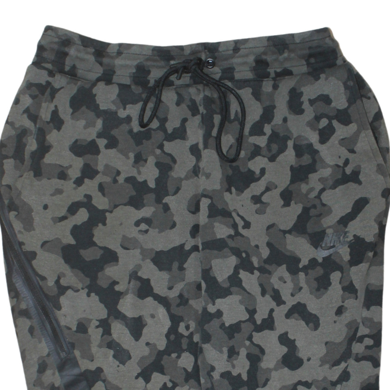 Nike Men's Grey Camouflage Jogger Trousers Size S Cotton Blend