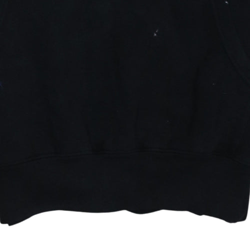 Hard Rock Cafe Men’s Black Pullover Hoodie Medium Edinburgh Logo