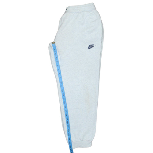 Nike Men's Grey Fleece Jogger Sweatpants L Regular Fit